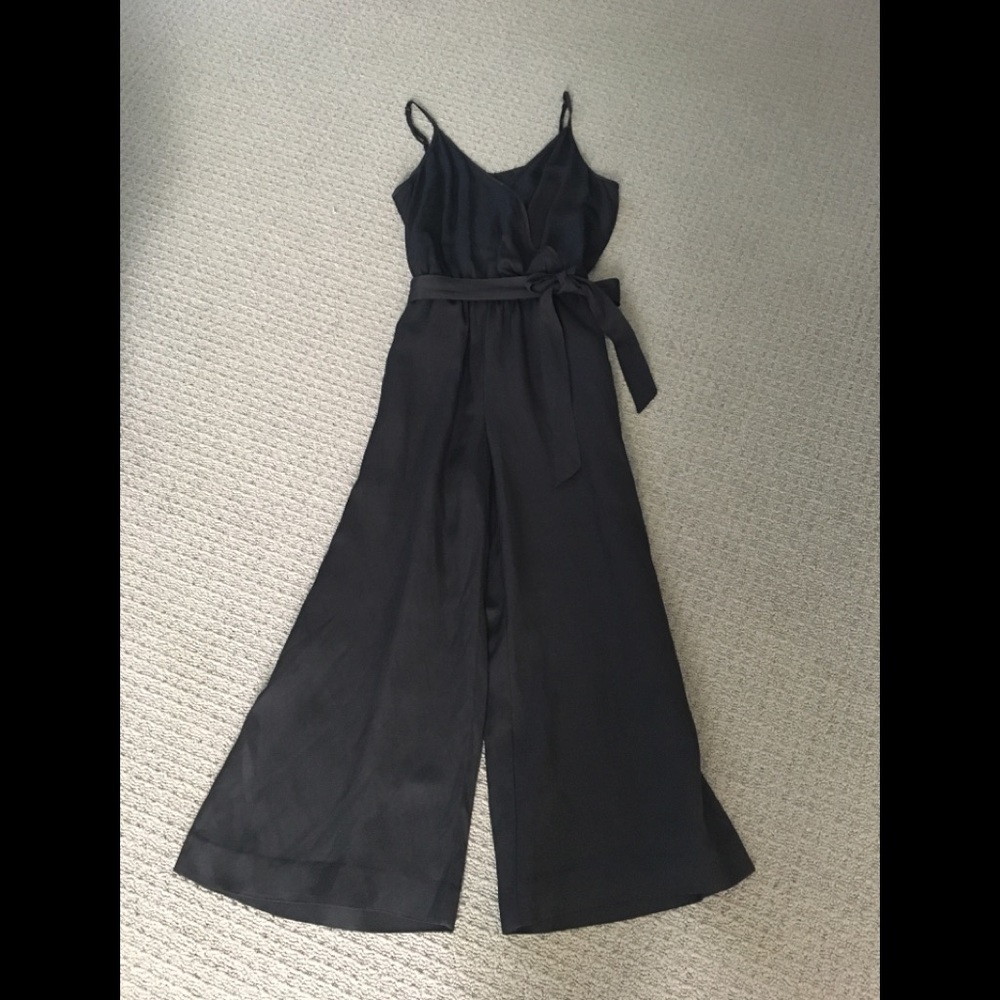NWOT Ann Taylor Loft black jumpsuit